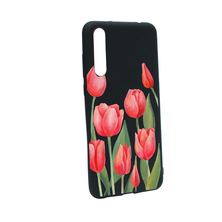 Silicon Red Roses Case, съвместим с OnePlus Nord CE 5G, устойчив на износване, против плъзгане, B633