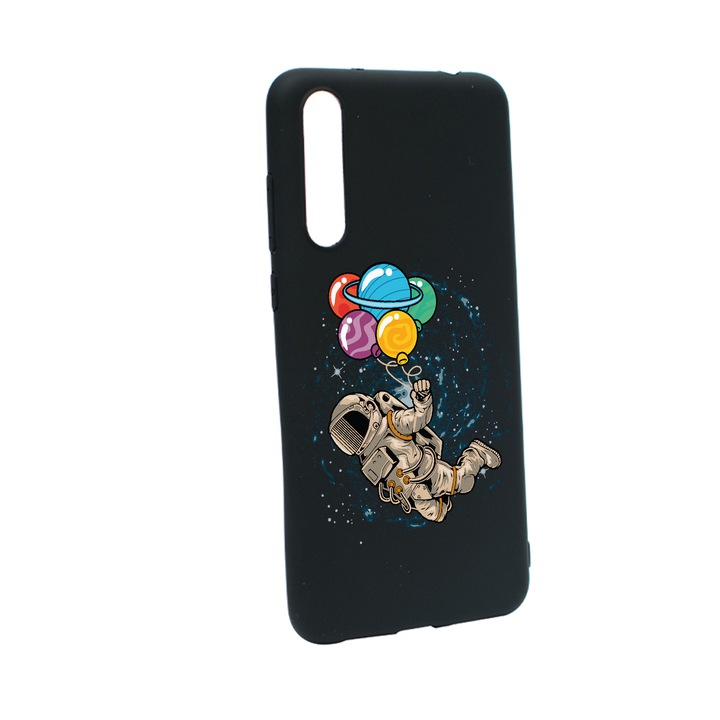 Силиконов калъф, съвместим с OnePlus Nord CE 5G, Happy Astronaut, износоустойчив, противоплъзгащ, B773