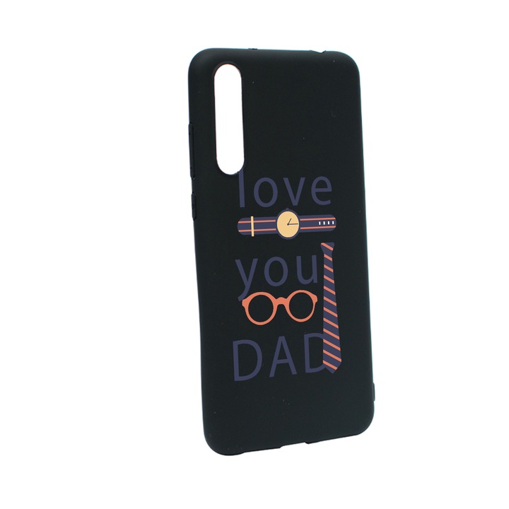 Силиконов калъф, съвместим с OnePlus Nord CE 5G, Love You Dad, износоустойчив, противоплъзгащ, B795
