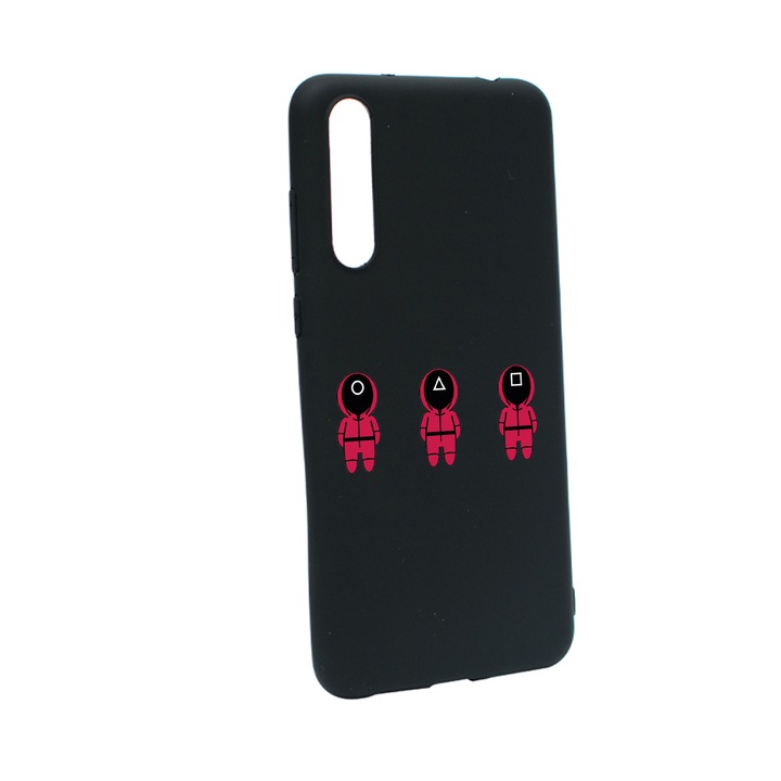 Силиконов калъф, съвместим с OnePlus Nord CE 5G, Squid Game - Soldier Cartoon, устойчивост на износване, противоплъзгащ, B849