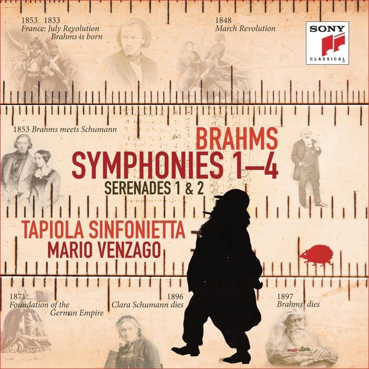 Johannes BrahmsMario Venzago - Brahms: Symphonies Nos. 1-4. Serenades Nos. 1 & 2