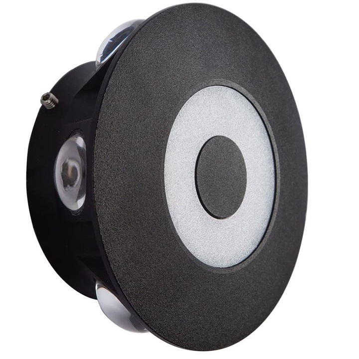 Aplica perete LED exterior, 8W, lumina calda, IP65, Eldepo