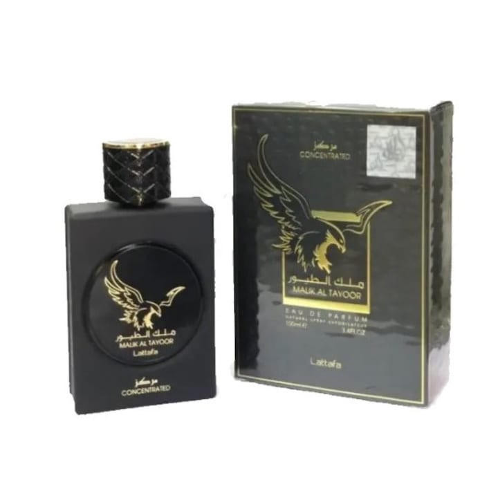 Мъжка арабска парфюмна вода Malik al Tayoor Concentrated Eau de Parfum, Lattafa, 100 ml