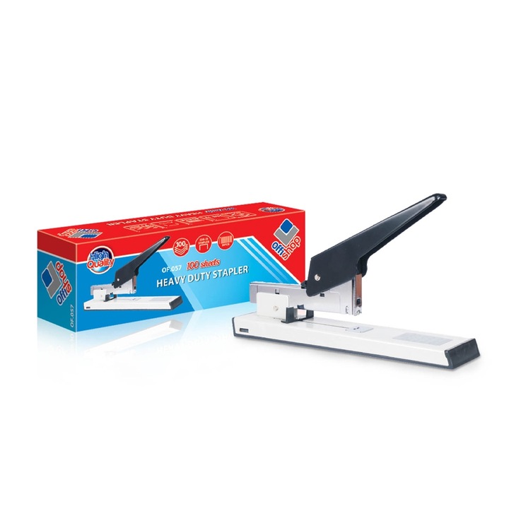 Offishop tűzőgép, fém, 100 lapos, Heavy Duty