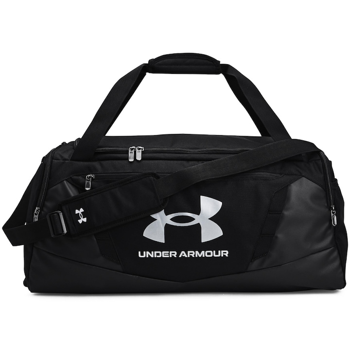 Спортна чанта Under Armour Undeniable 5.0 M, Черен/Сребрист