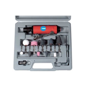 Biax, polizor pneumatic, Fervi 0050, 22000 rpm, 3-6 mm, trusa cu 10 accesorii de polizat Biax, polizor pneumatic, Fervi 0050, 22000 rpm, 3-6 mm, trusa cu 10 accesorii de polizat
