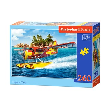 Puzzle Castorland Tropical Taxi, 260 piese Puzzle Castorland Tropical Taxi, 260 piese