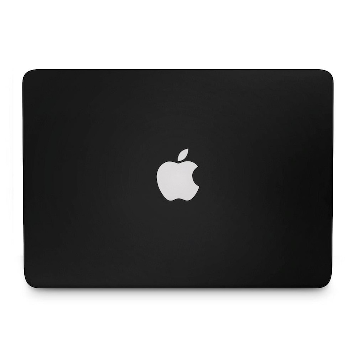 Folie Skin Съвместим с Apple MacBook Pro 13 (2020) - Wrap Skin Color Black Matt