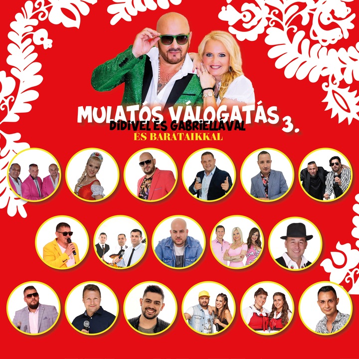 Didi/Gabriella, Hungarosound, Mulatós válogatás Lakodalmas 3, CD