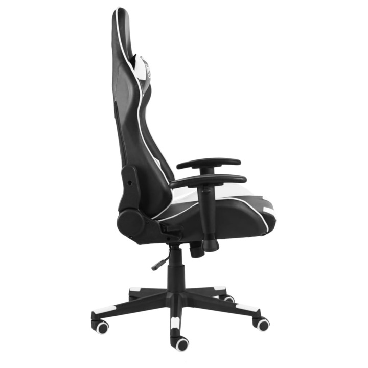 vidaXL fehér PVC forgó gamer szék 20495