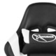 vidaXL fehér PVC forgó gamer szék 20495