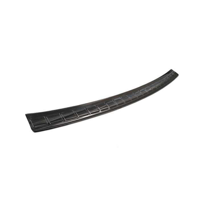 Banda de protectie bara spate otel inoxidabil periat grafit Renault Express 2021- (Versiune cu 4 usi / Van / Furgon)