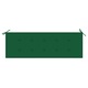 Bancheta de colt vidaXL, Lemn de acacia, 150 x 150 x 90 cm, Verde