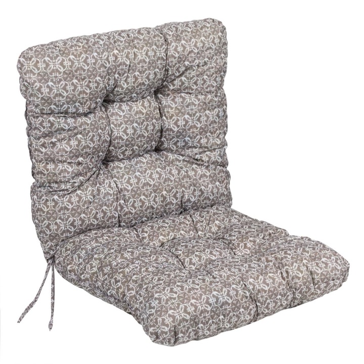 Imaginea pernei de scaun cu spatar pentru spatii exterioare Maro Tiles 100x50 cm