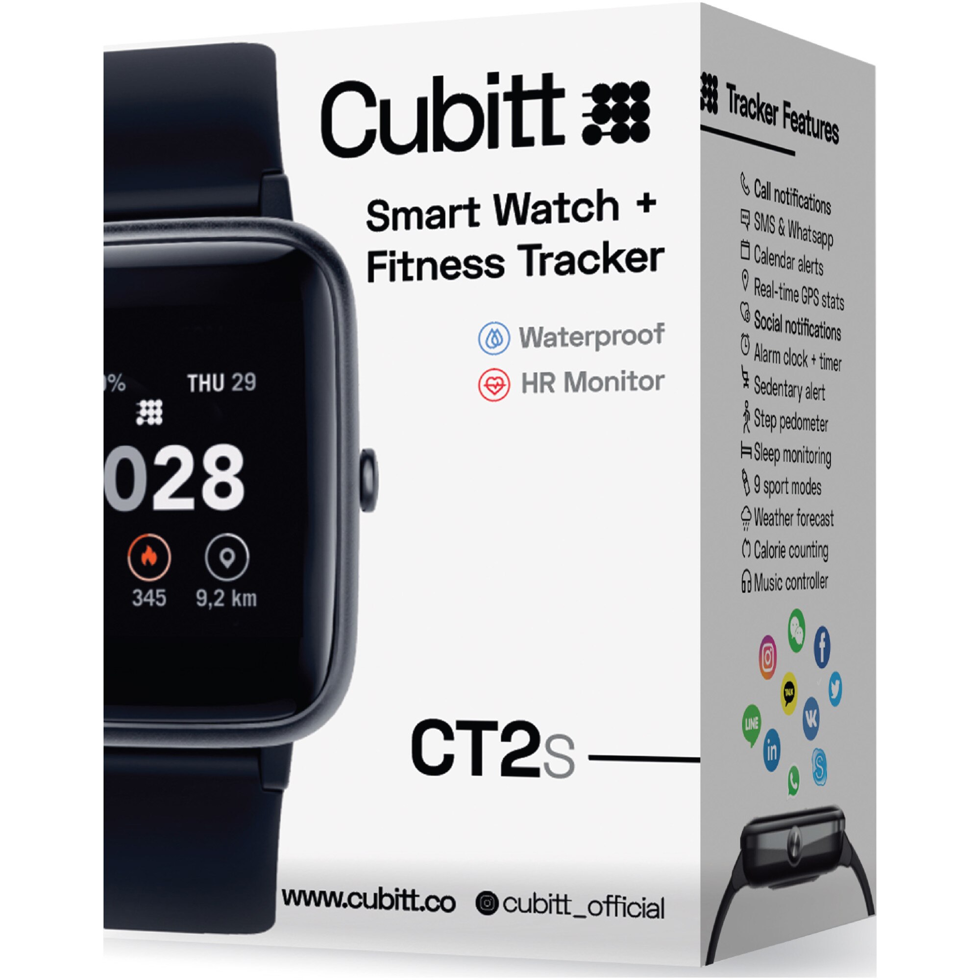 Smartwatch Cubitt Ct S Mah Bluetooth