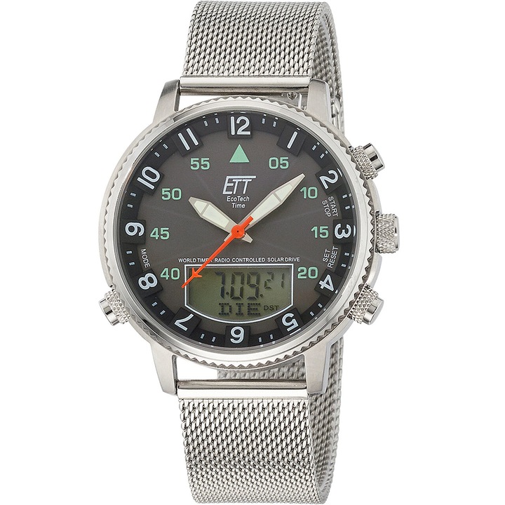 Мъжки часовник Ett Egs EGS-11475-22MN, Кварцов, 43мм, 10ATM