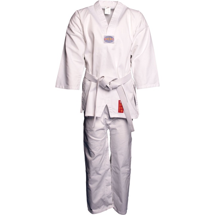 Kimono Dobok, Top Ten, Taeguk ITF pentru Taekwon-do, alb,180 cm