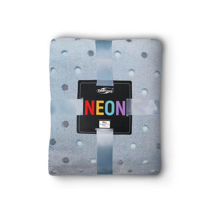 Patura Neon, Darymex, Poliester, 150x200 cm, Albastru laguna