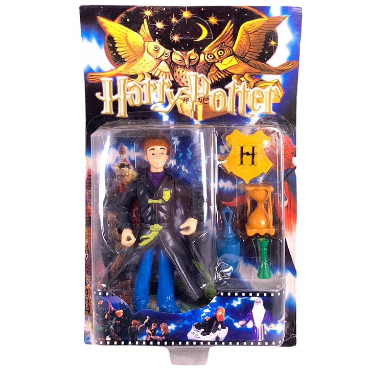Колекционерска фигура Harry Potter 1484-5, Рон с магически аксесоари, 34x21см