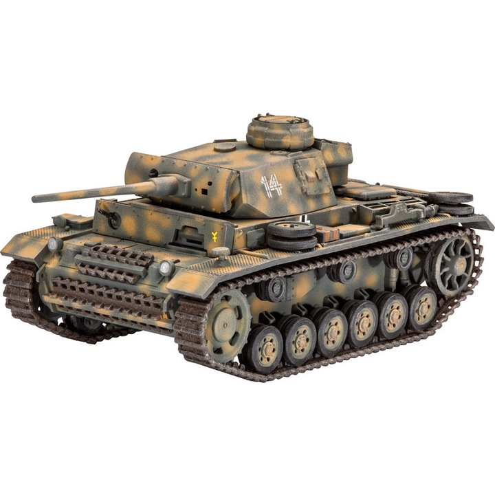 Macheta Militara de construit Tamiya Panzerkampfwagen III Ausf.L Sd.Kfz 141/1 1:35 TAM 35215