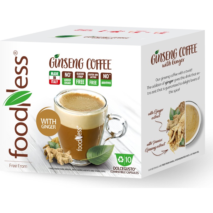 Crastan Ginseng & Caffee 10 capsules compatibles Dolce Gusto