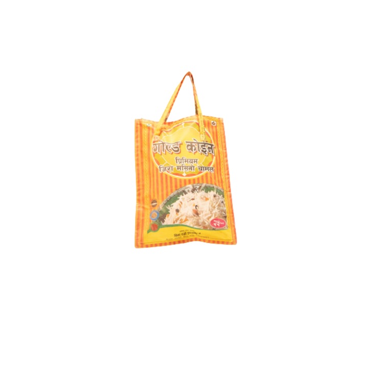 Geanta laptop, Hemper, Ricebag, 15 inch, Fermoar, Textil, Multicolor, 45 x 58 cm