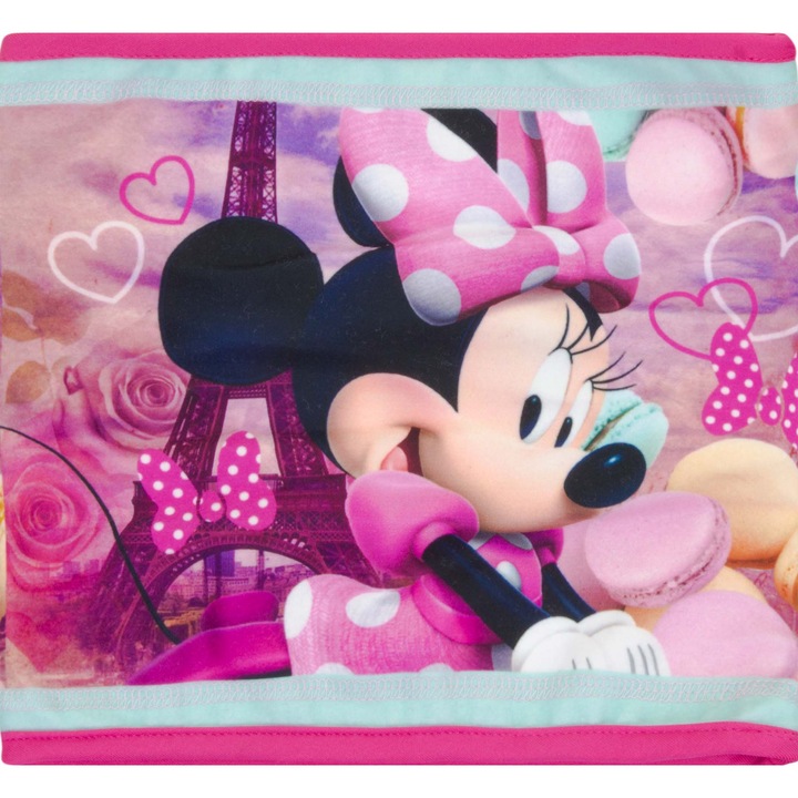Fular Circular, Copii, Disney Minnie, Polar, Roz, 48-50 cm