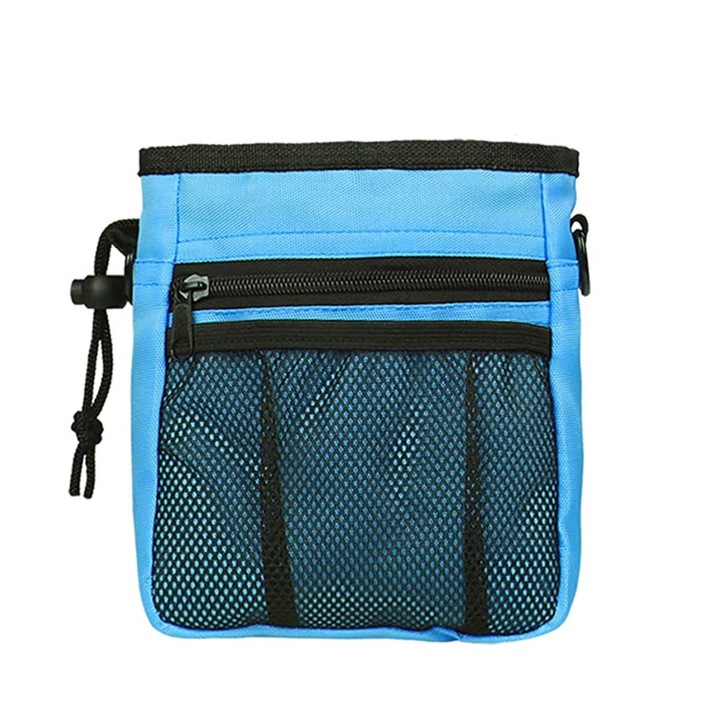 Geanta pentru dresaj caini, Aexya, Albastru