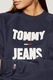 Bluza dama, Tommy Jeans, Regular fit, Bleumarin, S