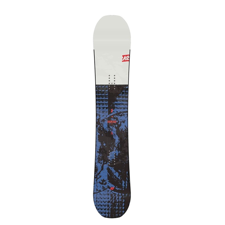 Сноуборд дъска Raygun, K2, 11F0025 бяло/синьо, ‎170 x 30 x 12