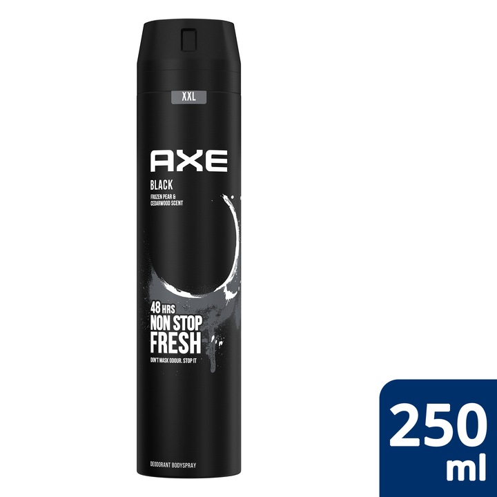 AXE Black férfi dezodor, 250 ml