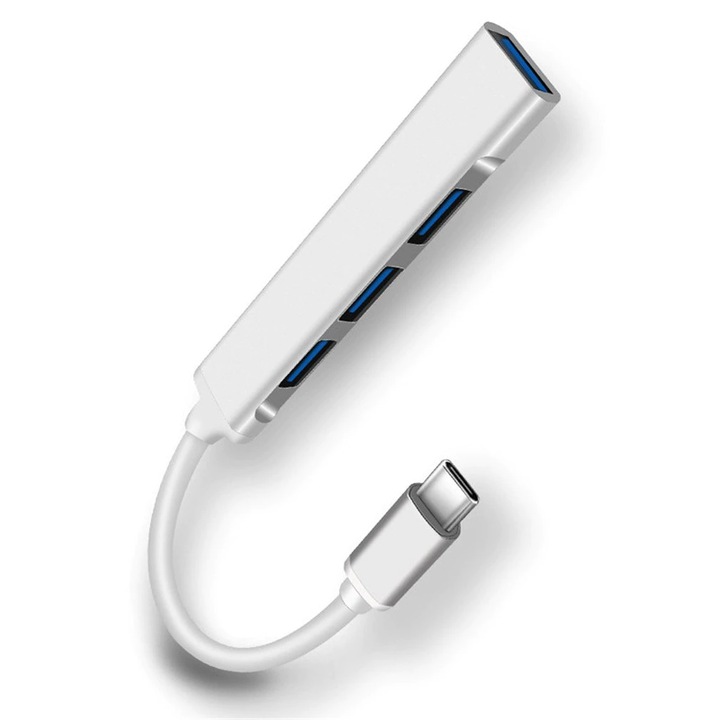 Aлуминиев разклонител хъб NEXT, От USB-C към USB 3.0 и 3xUSB 2.0
