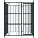 Padoc pentru caini de exterior vidaXL, 150 x 150 x 185 cm, 41.32 kg