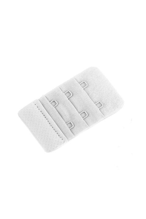 Extensie fixa pentru sutien, latime 3.5 cm, Alb