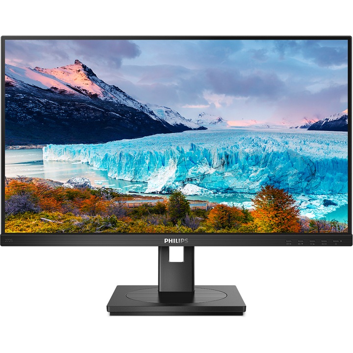 Philips LED IPS monitor 27", Full HD, DisplayPort, Vesa, fekete