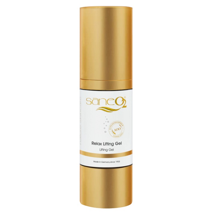 Gel pentru lifting SaneO2, cu aloe vera si extract de hibiscus, 30 ml