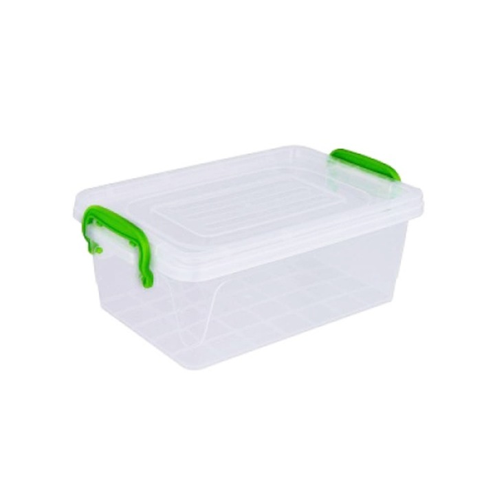 Cutie alimente Sterk dreptunghiulara cu maner si capac ,8l