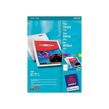 Film Avery Zweckform inkjet, opac, efect glossy Film Avery Zweckform inkjet, opac, efect glossy