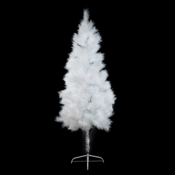 Brad de Craciun eNoelle, alb, 180cm wq0428-1 Brad de Craciun eNoelle, alb, 180cm wq0428-1