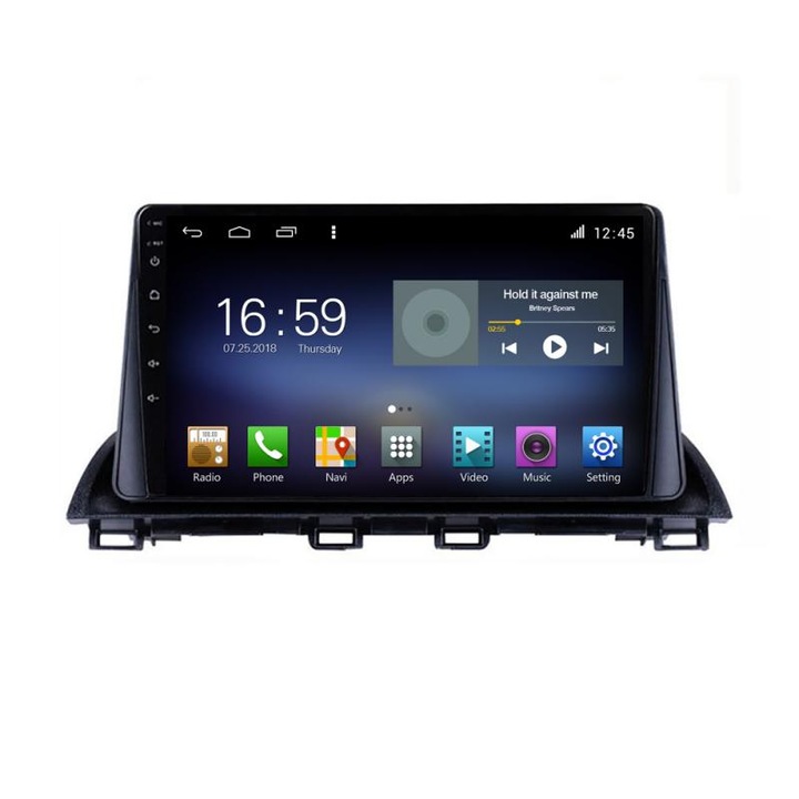 Navigatie dedicata Mazda 3 2014-2019 F-463 Octa Core cu Android Radio Bluetooth Internet GPS WIFI DSP 8+128GB 4G