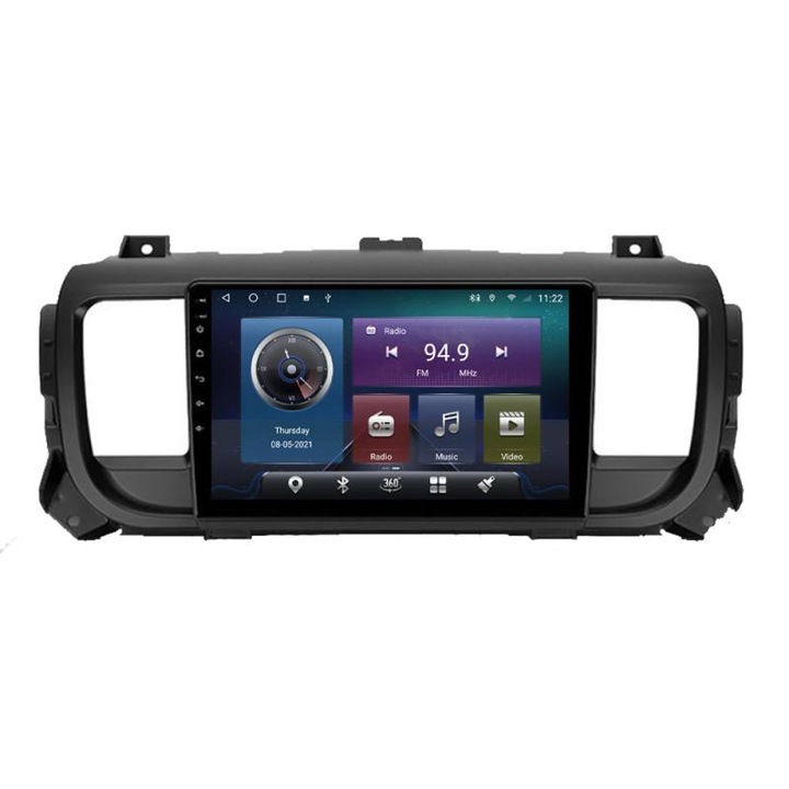 Navigatie dedicata Citroen Jumpy Toyota Proace Peugeot Traveller C-jumpy16 Octa Core cu Android Radio Bluetooth Internet GPS WIFI 4+32GB