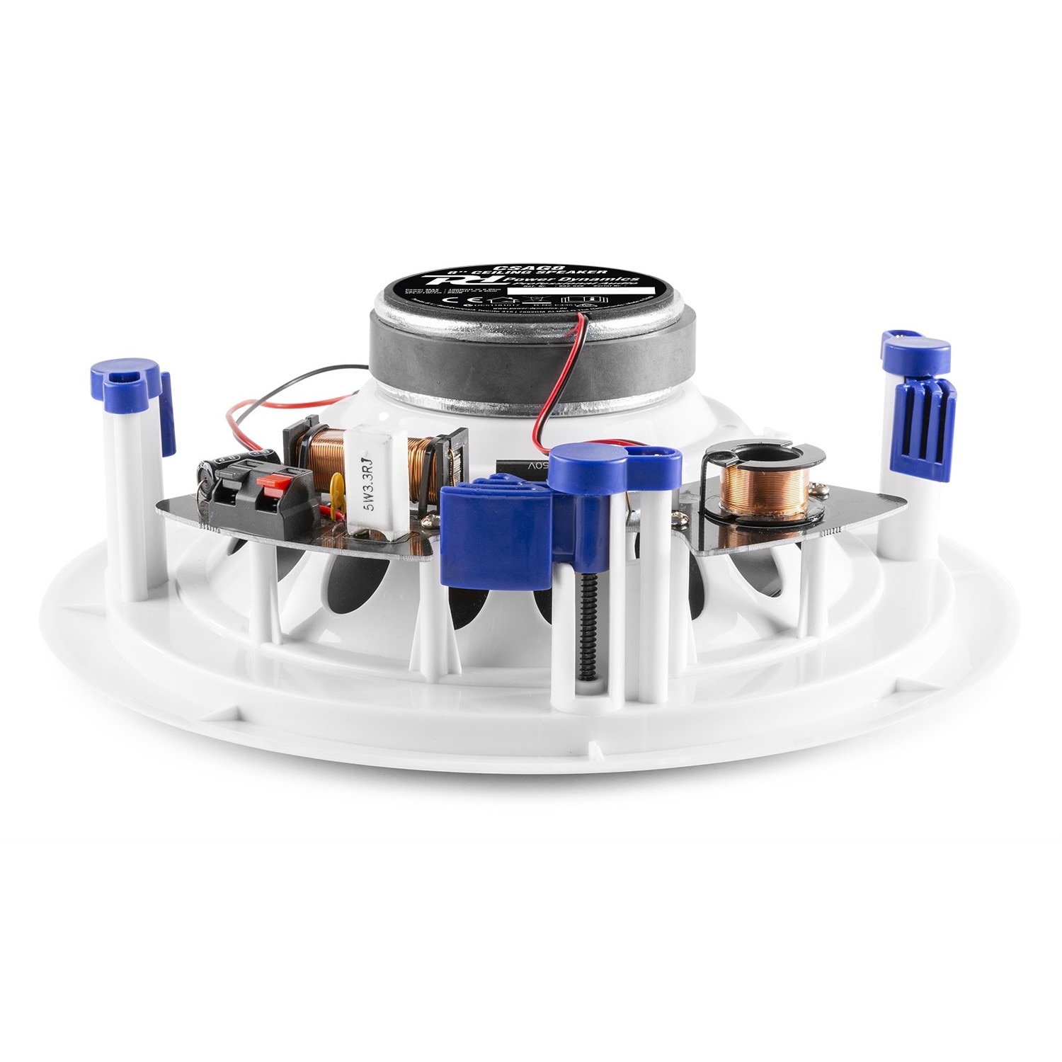 Difuzor de tavan, 2 cai, 50W RMS, 8", Power Dynamics CSSG8