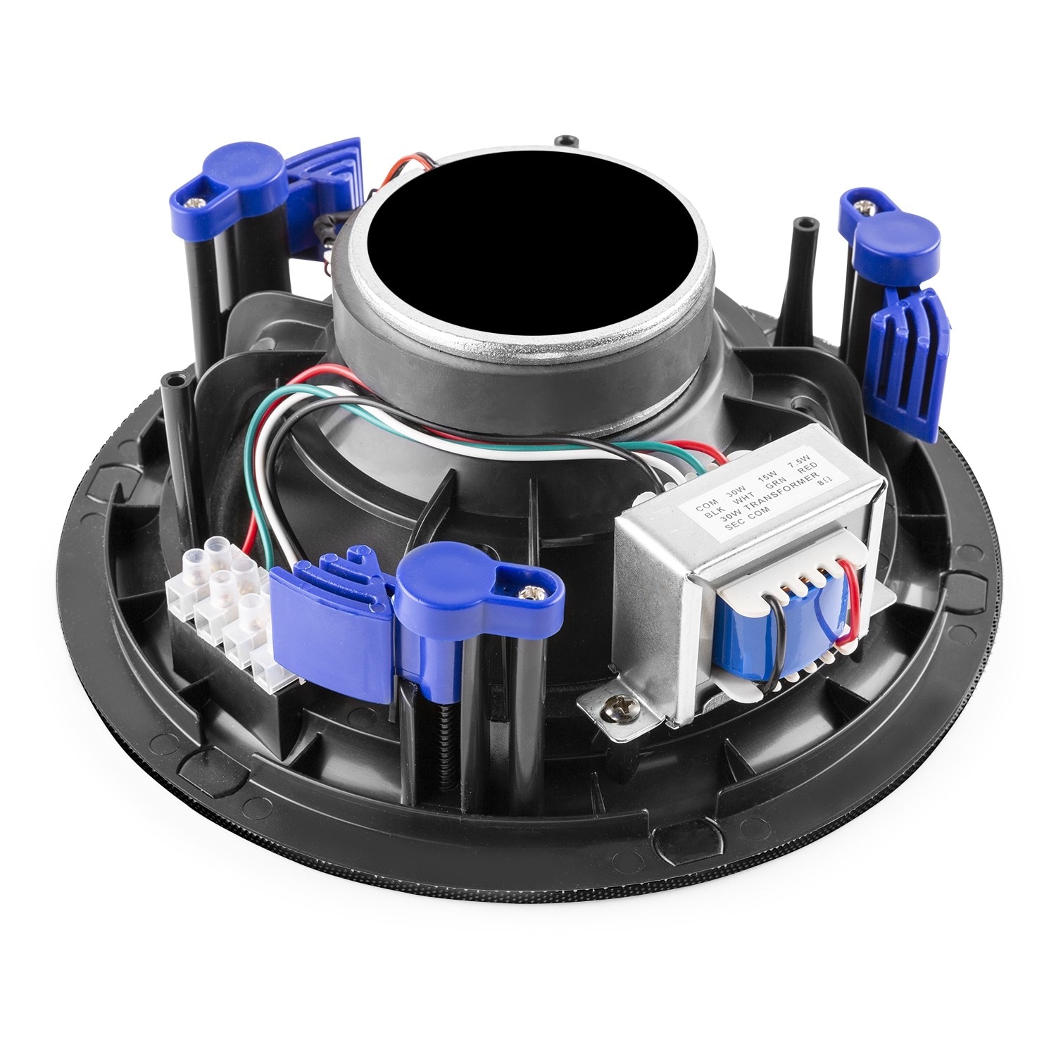 Difuzor incastrabil tavan, 100V, 2 cai, 40W RMS, 8", negru, Power Dynamics NCSP8B