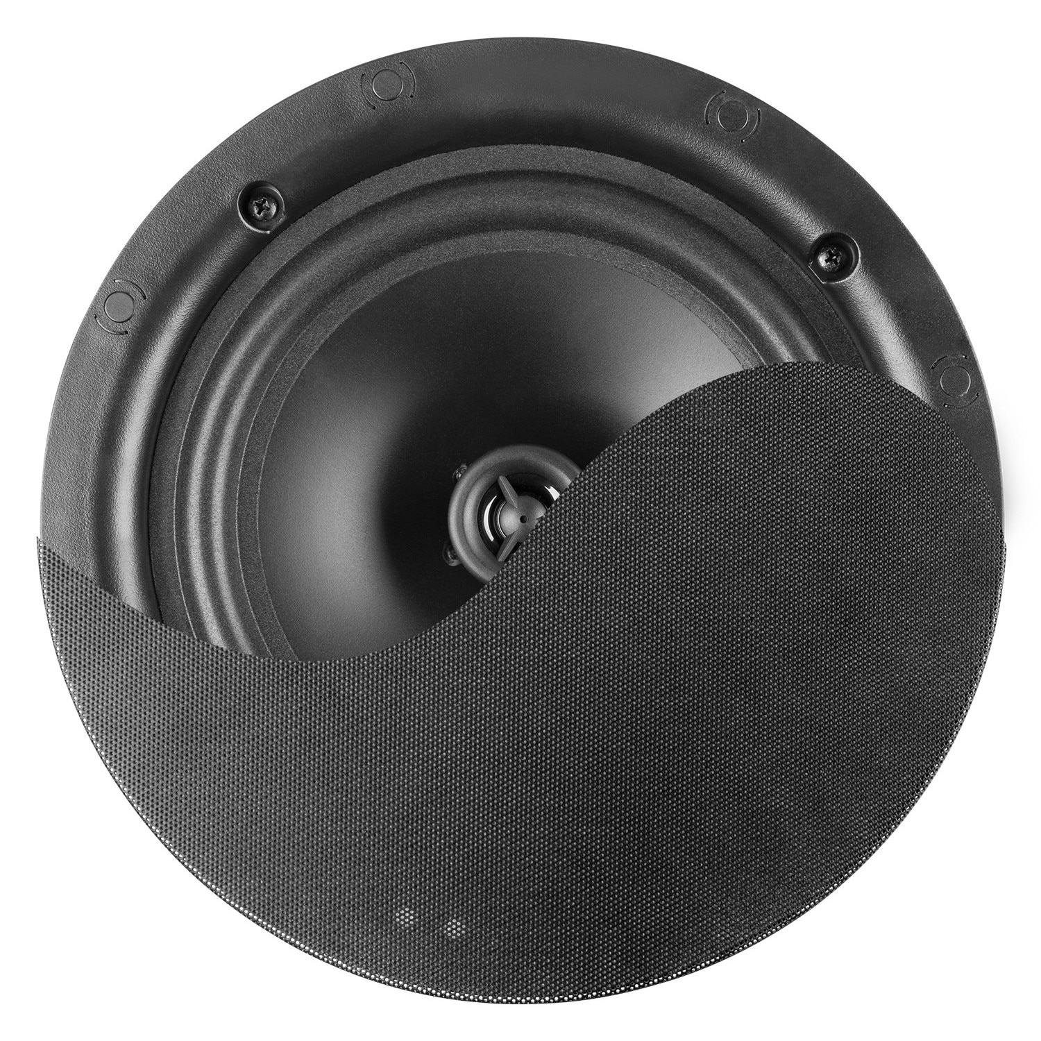 Difuzor incastrabil tavan, 2 cai, 40W RMS, 8", negru, Power Dynamics NCSS8B