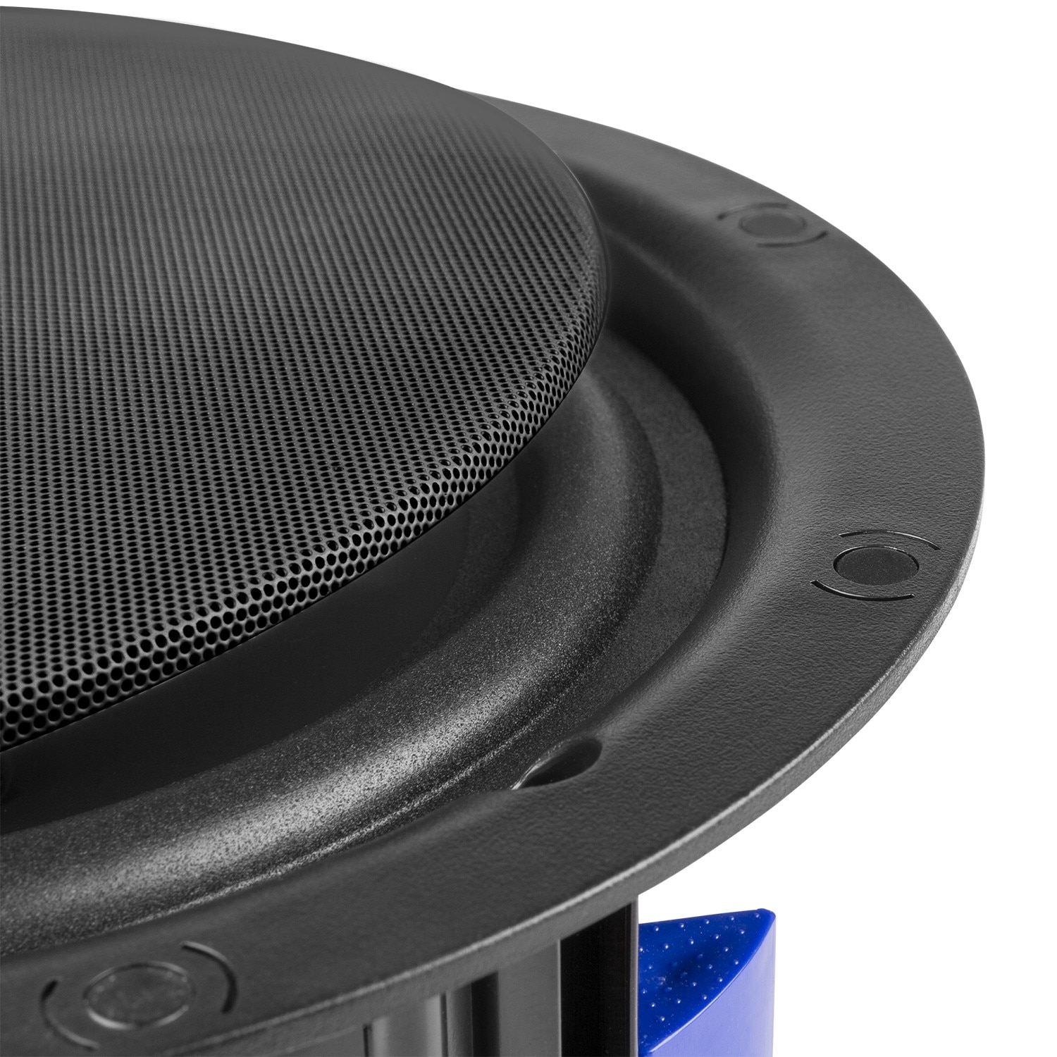 Set de 2 difuzoare amplificate incastrabile, 2 cai, 80W RMS, 8", Bluetooth, negru, Power Dynamics NCBT8B