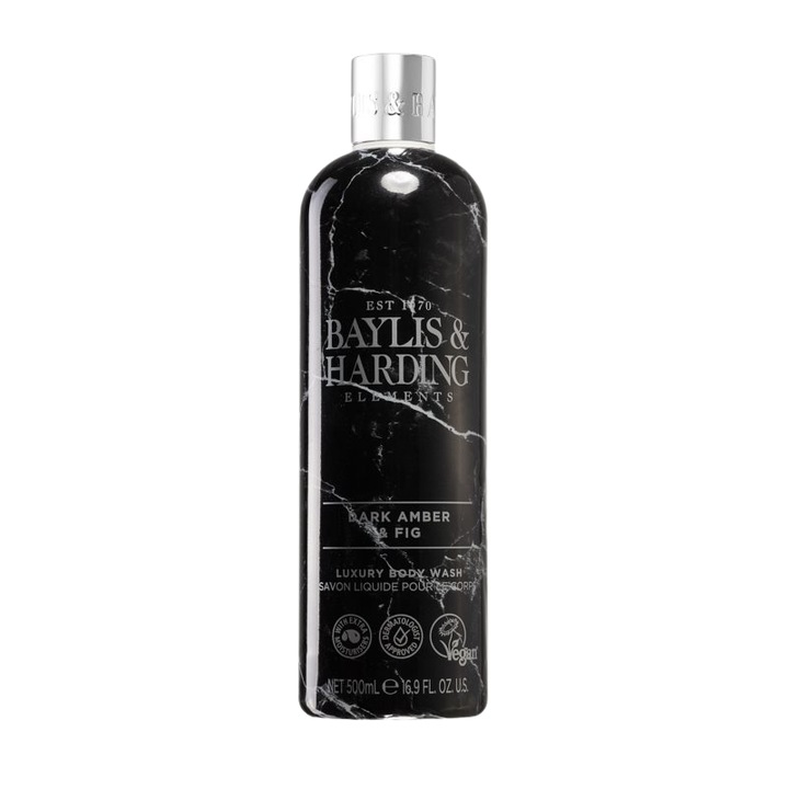 Baylis & Harding Elements Dark Amber & Fig tusfürdő 500 ml Női
