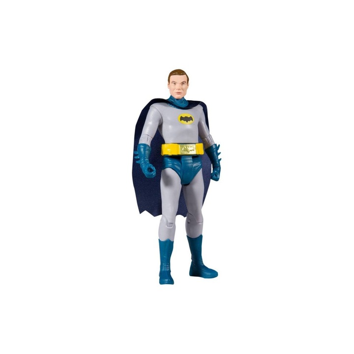 Figurina DC Retro Batman 66 Unmasked, 15 cm, Multicolor