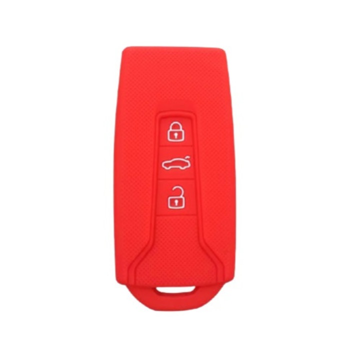 Husa cheie silicon VW Touareg 2020, rosu