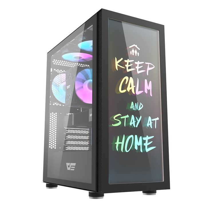Кутия за компютър Darkflash DK210 Graffiti