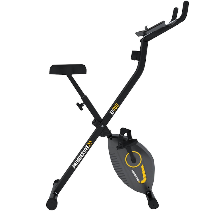 Bicicleta fitness pliabila PROGRESSIVE XF700, volanta 1.5 kg, greutate maxima utiliator 110 kg